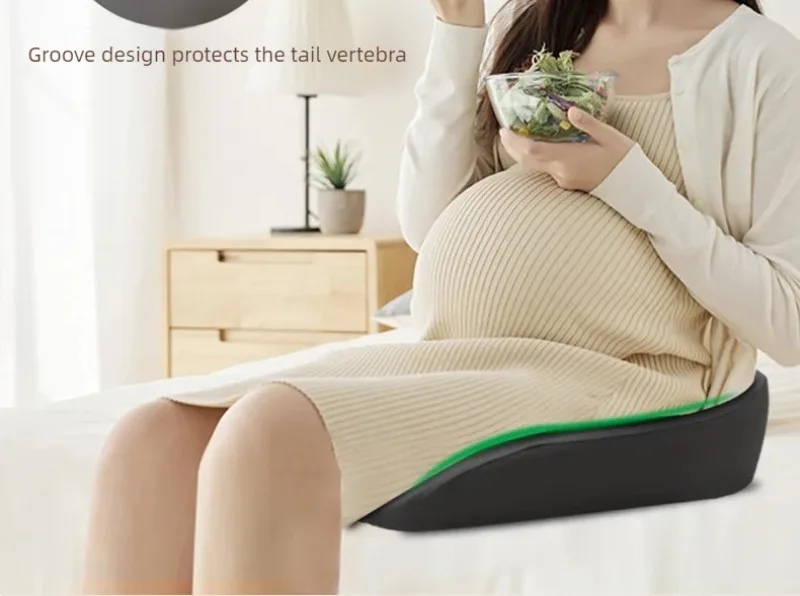 Autositzkissen Rutschfest Orthopädisches Memory-Schaum-Pad Schmerzlinderung Ergonomischer Komfort Bürostuhl Autositz – Detail 10