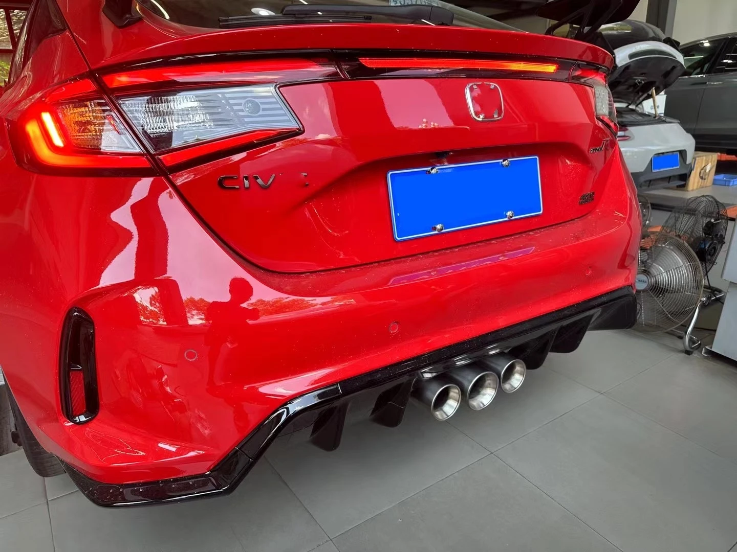 Hot selling GTS Carbon fiber Spoiler Tail Wing Roof Spoiler for  Type-R FK7 FK8 Japan10 11TH CIVIC FL5