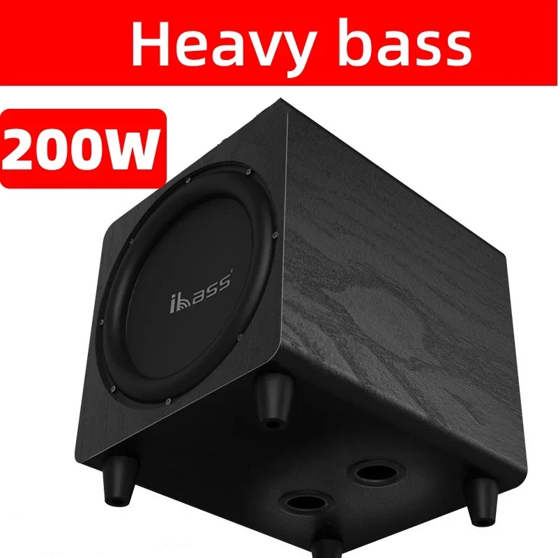 10 Inch Ibass Full-Range desktop Speaker HiFi 8 ohms neodymium magnet Driver Matching Active 3D Stereo Surround Music Speaker