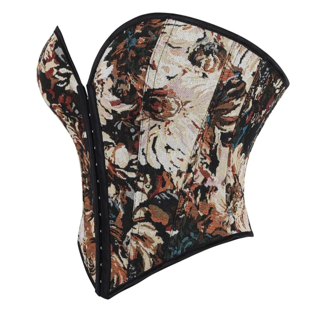 

Gothic Overbust Corset Women Sexy Lingerie Bustier Top Steampunk Vintage Shapewear Corsets Fashion Shapers Woman Clothes