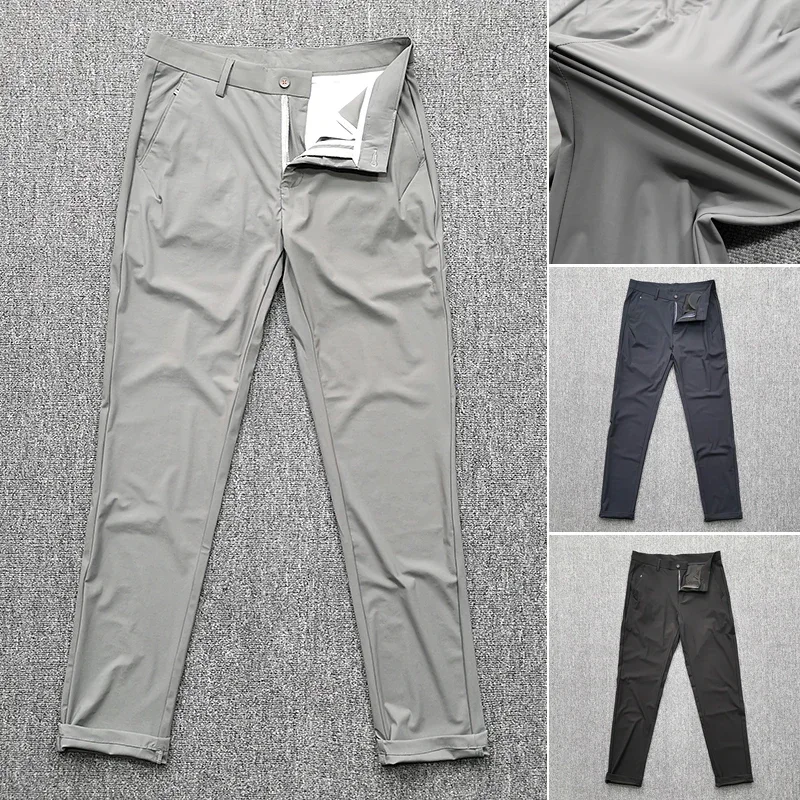 New Golf Men's Pants High Spring and Summer Slim Business Slimming