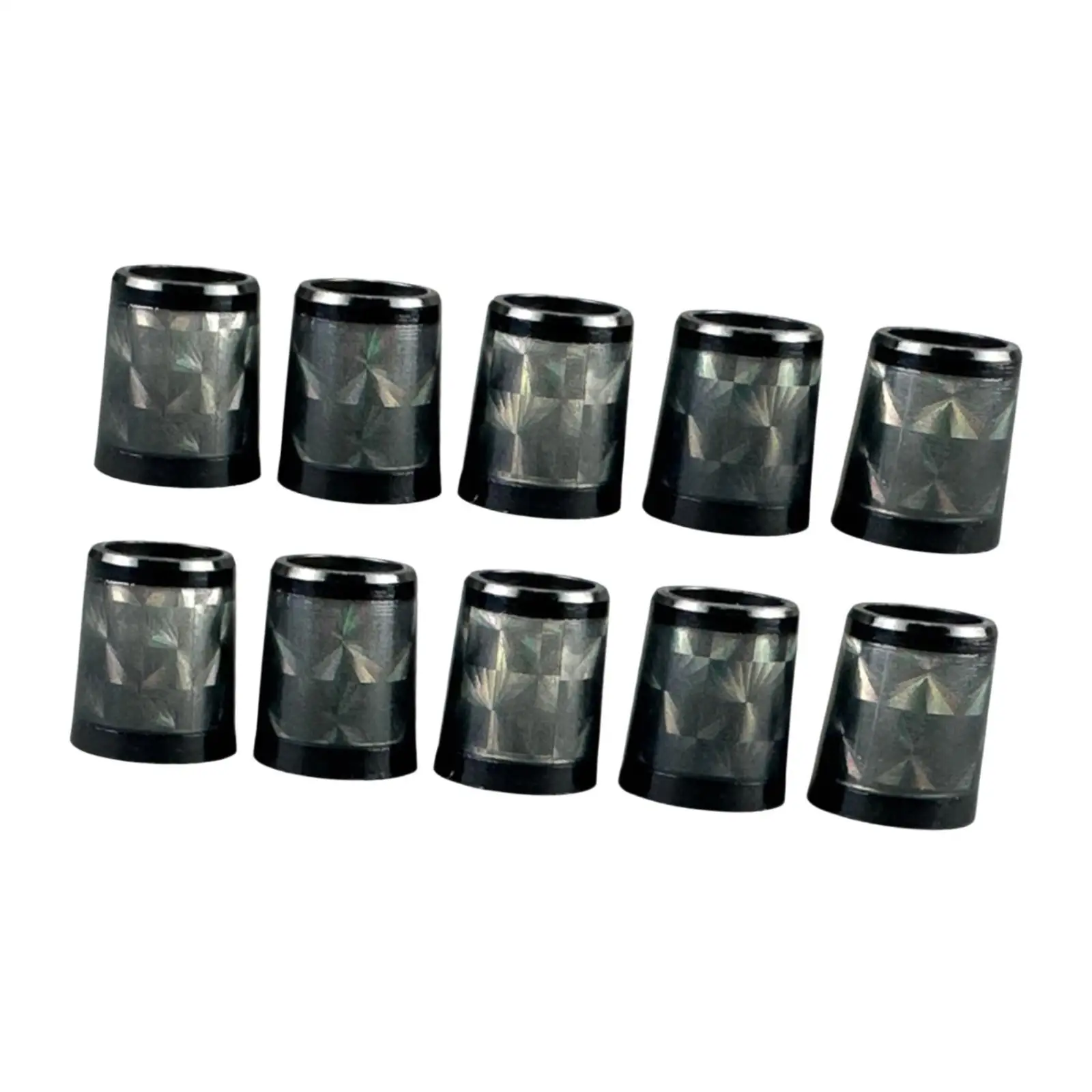 

10 Pieces Golf Ferrules, Covers, Premium Repair Parts, Adapter Lightweight Portable Replacement, Golf Sleeve for Iron Wedge