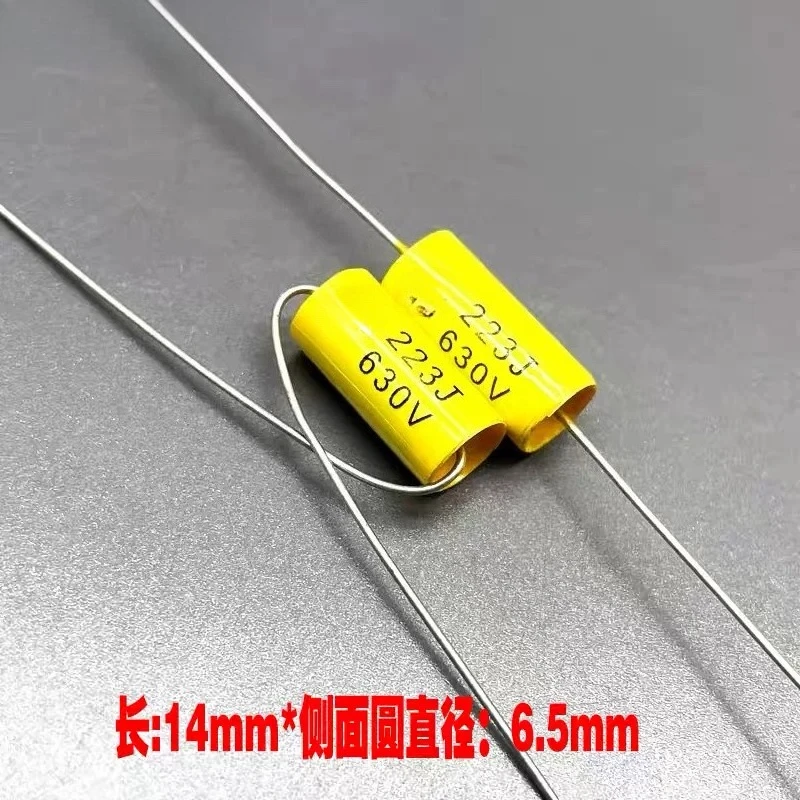 For CBB MKP 223 22nf 0.022uf 630v 2J Axial, Audio, Coupling, Electrodeless Film Capacitors