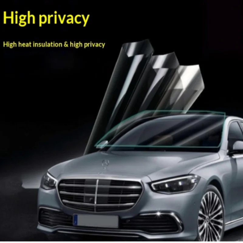 Car Window Tint Film Privacy Vinyl Foils Sunshade Stickers Windows Cover Protector Glass UV Sun For Cars