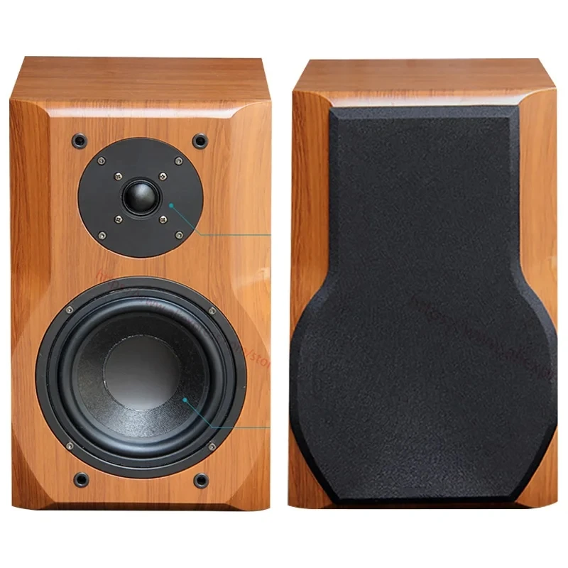 AOSIBAO 6 Inch Two-Way 200W Subwoofer Speaker Bookshelf Passive Speakers HIFI Woofer Speakers Is Suitable For Amplifier Audio