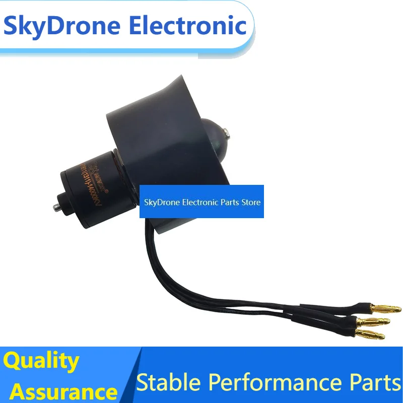 SkyDElQX-motor 30mm 6 Blades Ducted Fan EDF 2S 3S 4S Brushless Motor With 20A Esc For DIY RC Airplanes Model Parts Car Model