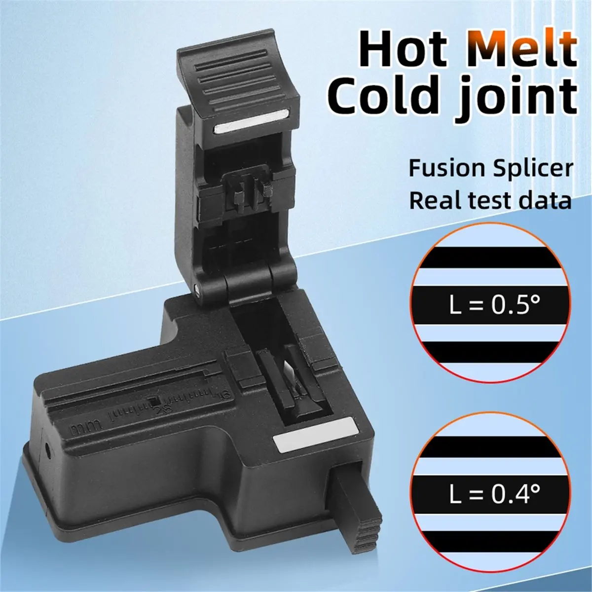 LUCK Optical Fiber Cleaver Small Fiber Cutter Cable Cold Connection Cutting Tool