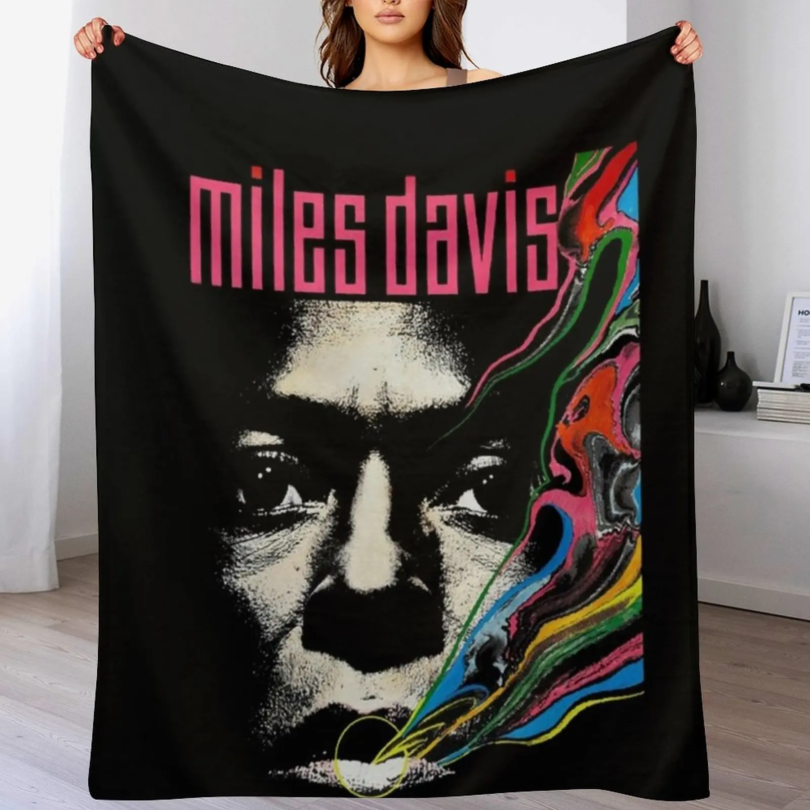 the miles davis quintet jazz quintet quintet da Throw Blanket Soft Plaid Softest Flannel Blankets