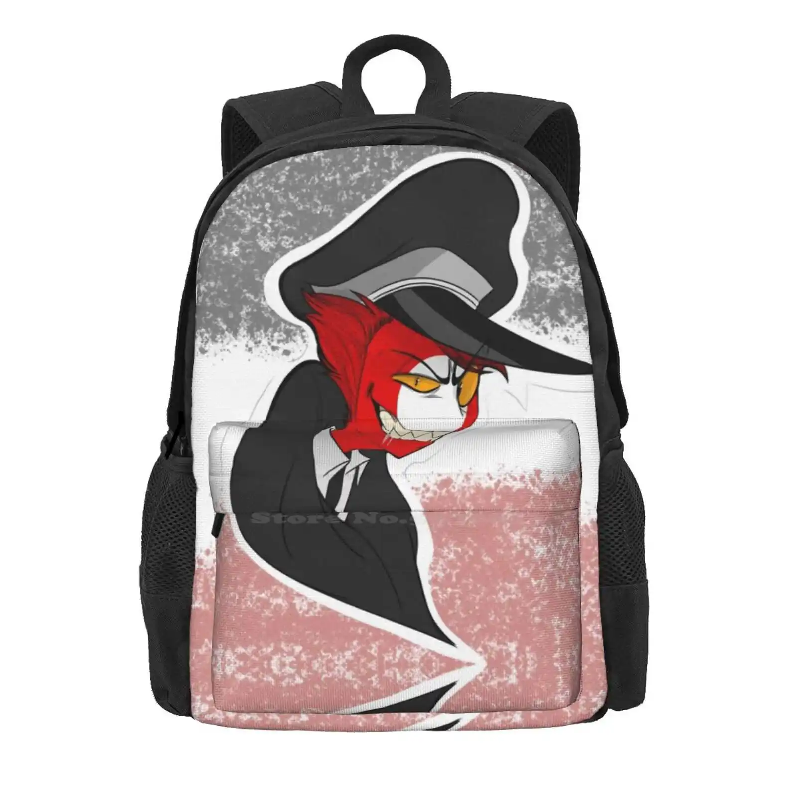 Germany Tr Countryhumans Large Capacity School Backpack Laptop Bags Flag Countryhumans Hats War History