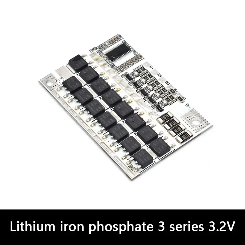 1 - 10PCS 5S 4S 3S BMS 100A 21V 18V 16.8V 12V 18650 Li-ion LMO Ternary Lithium Battery Protection Circuit Board Balance Charging