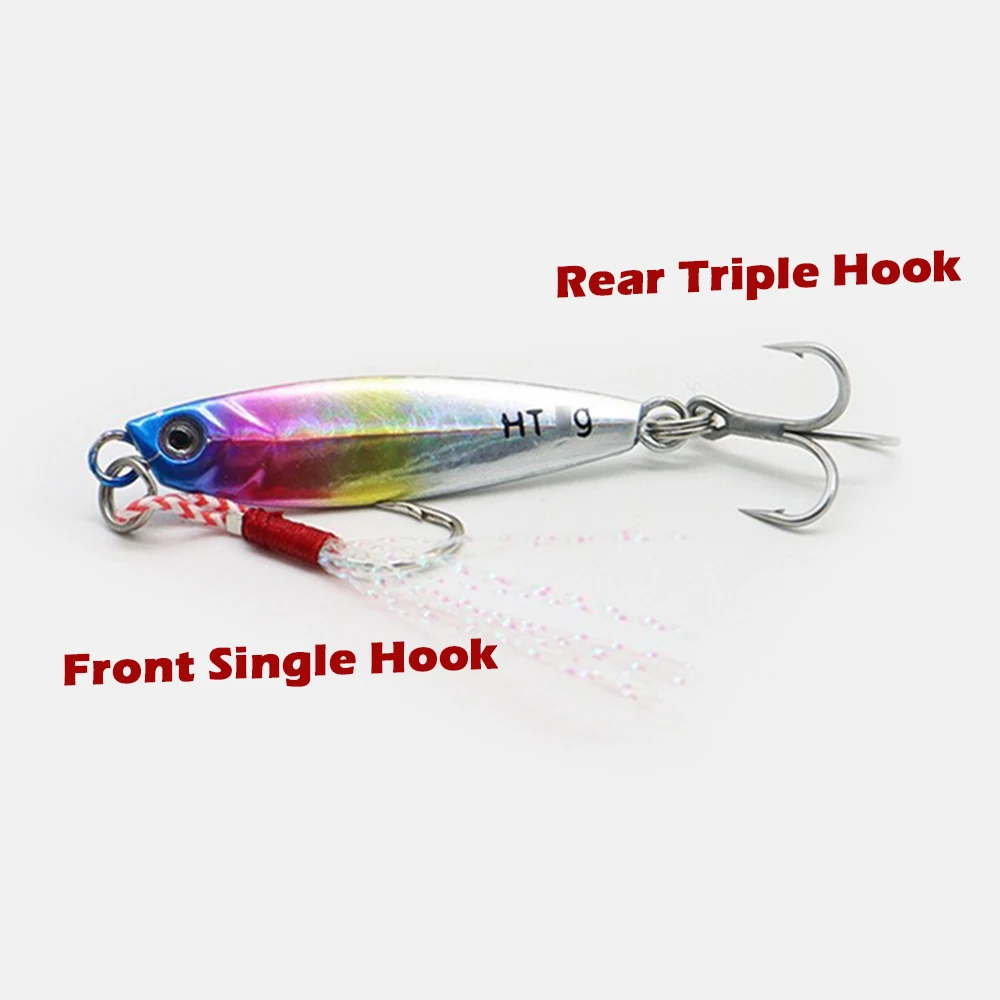 Jig Lure Jigging Fishing Lures 3g 5g Casting Swimbait For Small Fish Slowly Sinking Metal  Artificial Bait Pesca Fishing Tackle - view 3