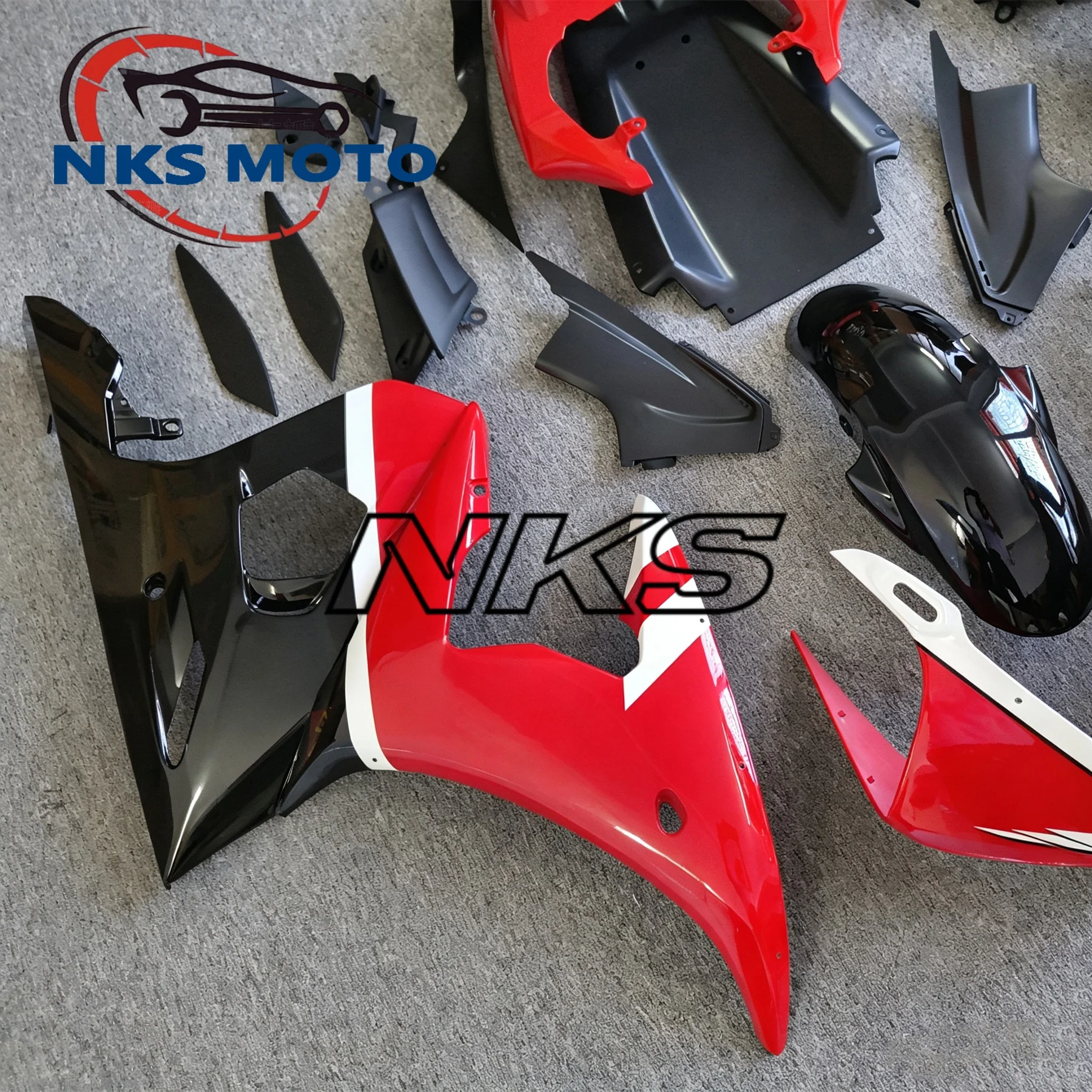 YZFR6 2005 Full Body Kits For YAMAHA YZFR6 2005 ABS Fairing YZF R6 2003 - 2005 200403 04 05 Bodywork Blue White