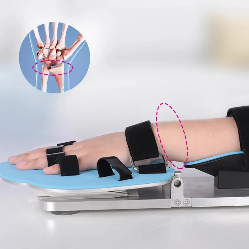 Wrist joint rehabilitation training device, hand and wrist postoperative rehabilitation, upper limb bending and straightening ex