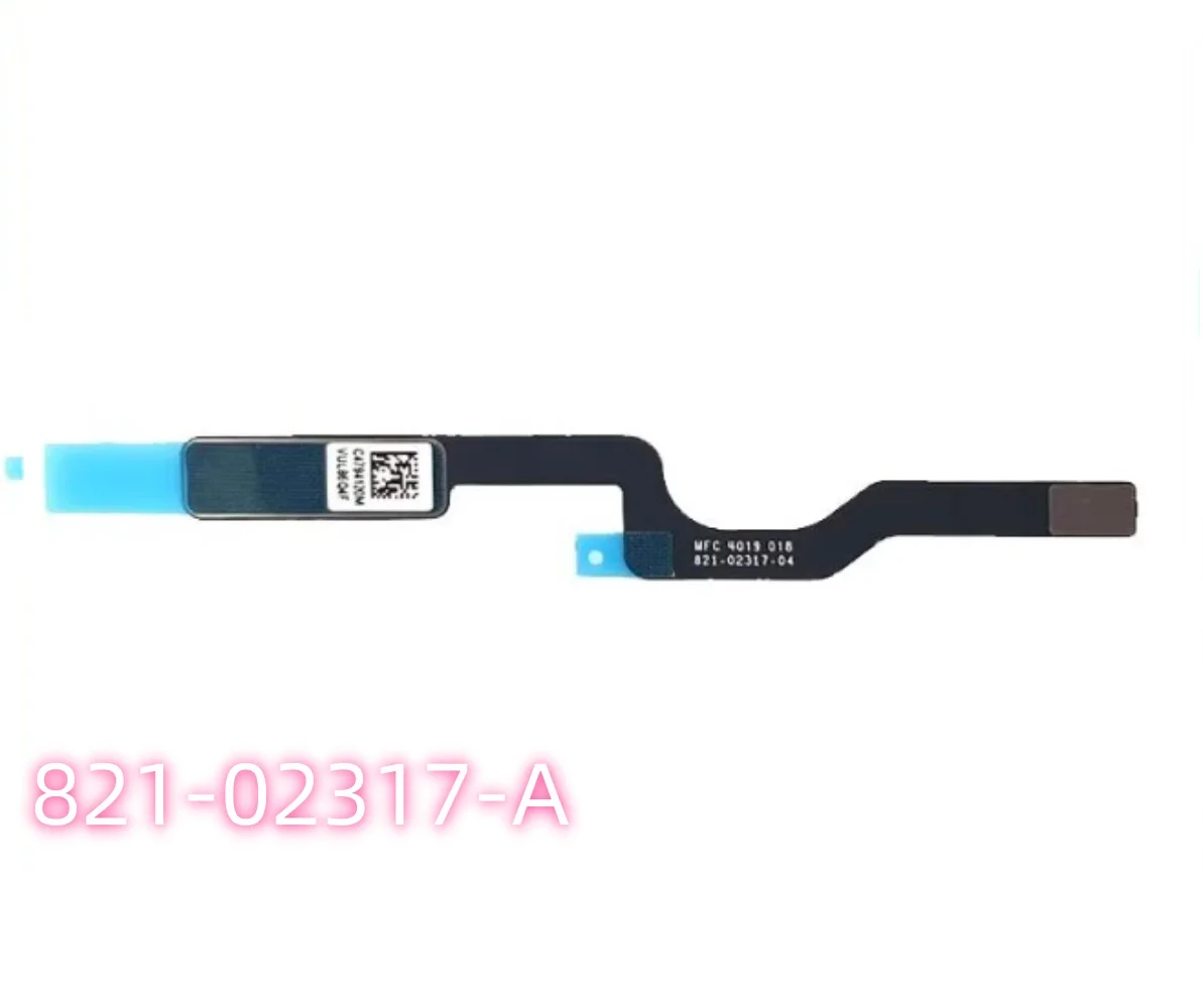 Original A2141 Touch ID Power Button + Cable 2019 821-02428-01 For Macbook Pro 16\