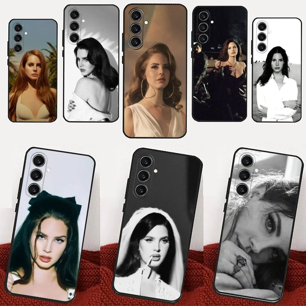 L-Lana D-Del Rey Famous-S Singer   Phone Case For Samsung Galaxy A13,21s,22,31,32,52,53,71,80,91 Black Soft Cover