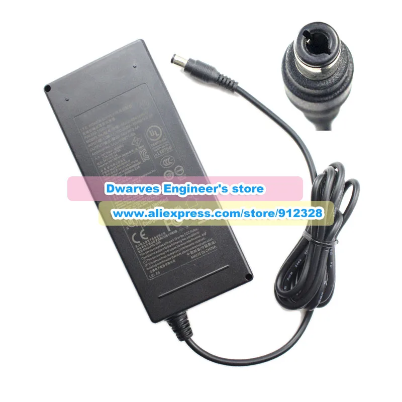 Imagem -02 - Genuine Nua36540240-i1 54v Ull100971-ea 2.4a 130w Fonte de Alimentação 332-11001-carregador para Netgear 01 Gs116pp Gs308pp Gc108p Gs108pp