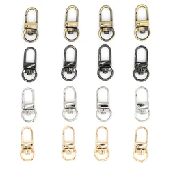 1pcs Metal Swivel Eye Snap Hook Trigger Lobster Clasps Clips for Leather Craft Bag Strap Belt Webbing Keychain