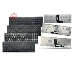 New US Laptop Keyboard For Hp Elitebook 8560p 8570P 8560B 6560b 6565b 8760w 8770w 8760 With Point English Layout