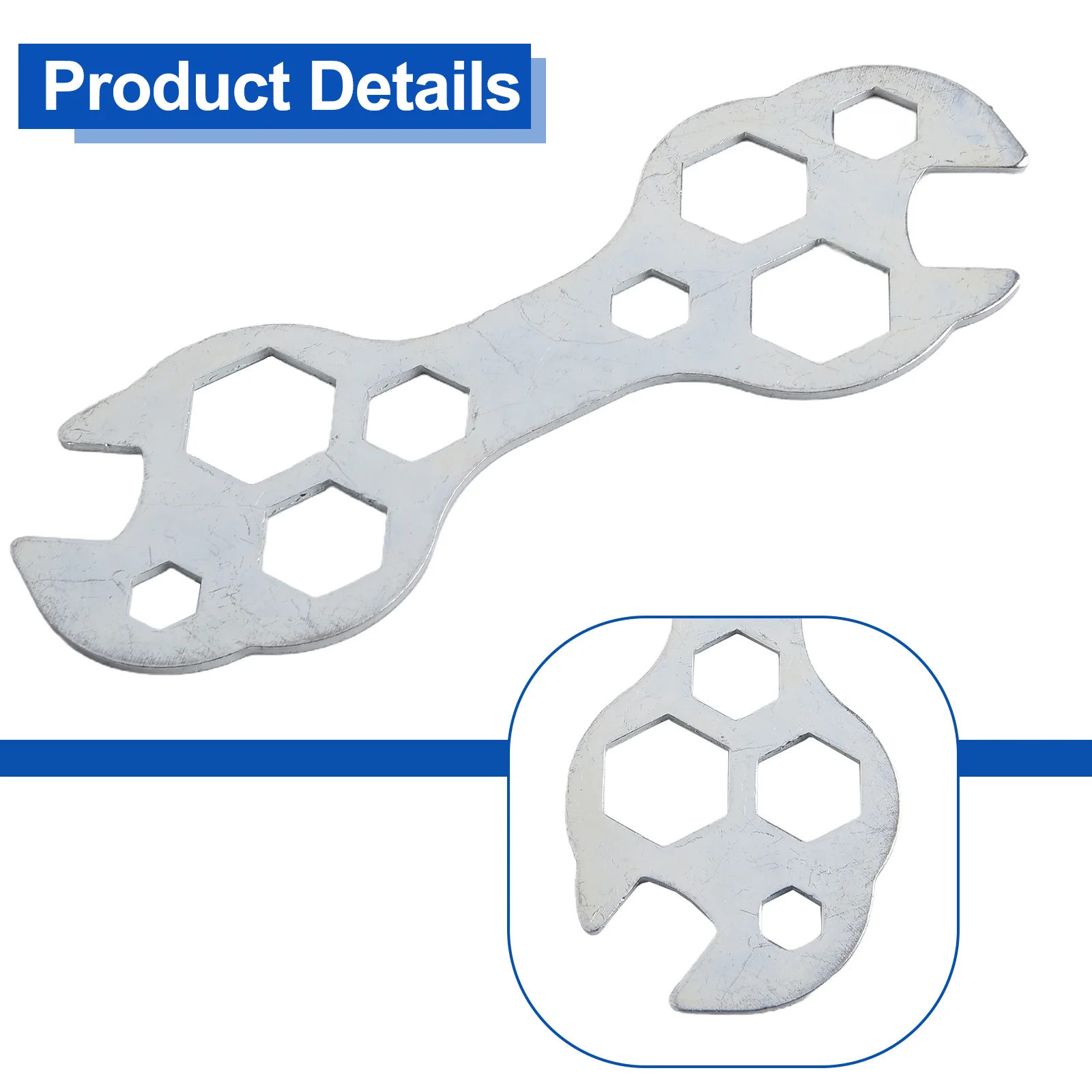 مفتاح سداسي صغير مسطح من الصلب ، مفتاح سداسي للدراجة ، أدوات إصلاح البراغي ، أداة يدوية منزلية ، لوازم إصلاح ، 10 في 1 ، 8-17
