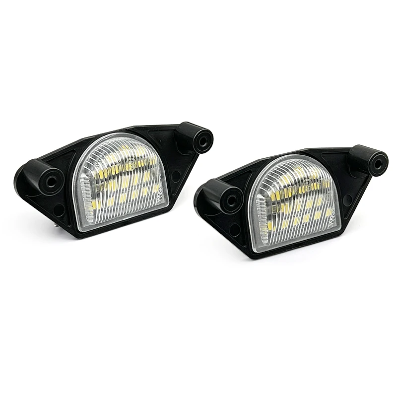 2Pcs For Corvette GMC C1500/C2500/C3500 K1500/K2500/K3500 S15 Pickup Syclone Buick Skyhawk White LED Number License Plate Light