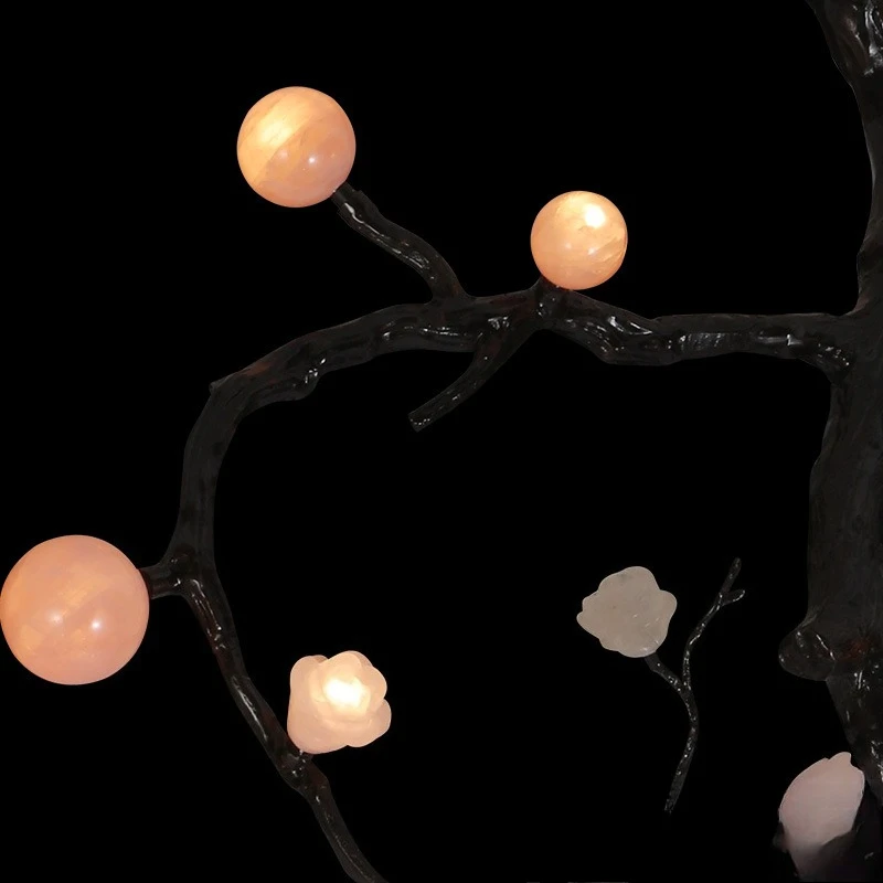 جميع فروع النحاس سلالم ماغنوليا، مدخل غرفة الشاي وابي ساندي ويند ريترو فندق الثريا، غرفة المعيشة الصينية الجديدة