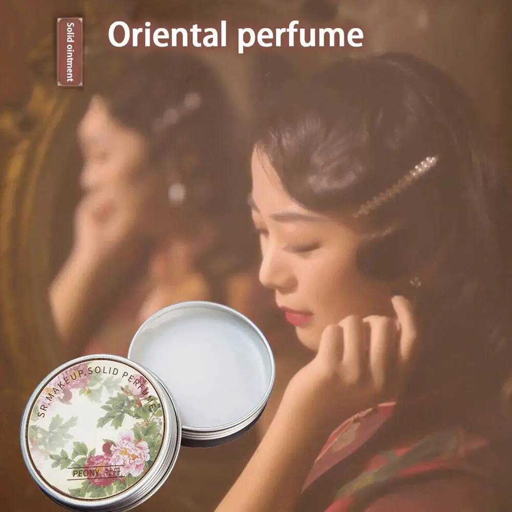 Perfume sólido con aroma Oriental para mujer, bálsamo portátil, fragancias duraderas, Perfumes femeninos elegantes y frescos, regalos de Aroma corporal W7F1