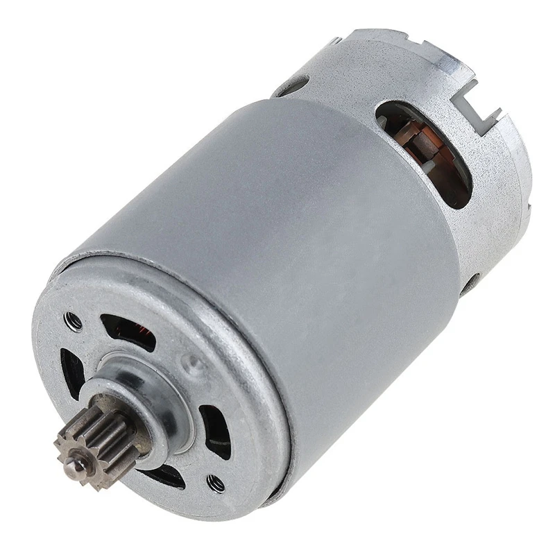 RS550 19500 RPM DC Motor With Two-Speed 11 Teeth And High Torque Gear Box For Electric Drill/Screwdriver