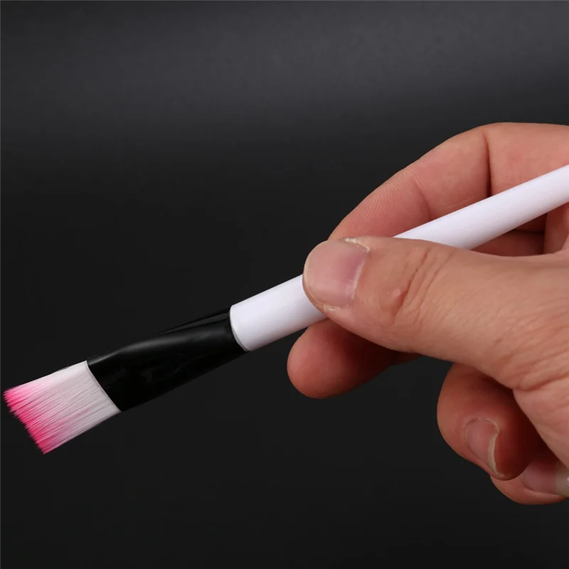 A94E-30 قطعة فرشاة وردية شريط أبيض قناع الوجه فرشاة أدوات ماكياج العناية بالبشرة #4