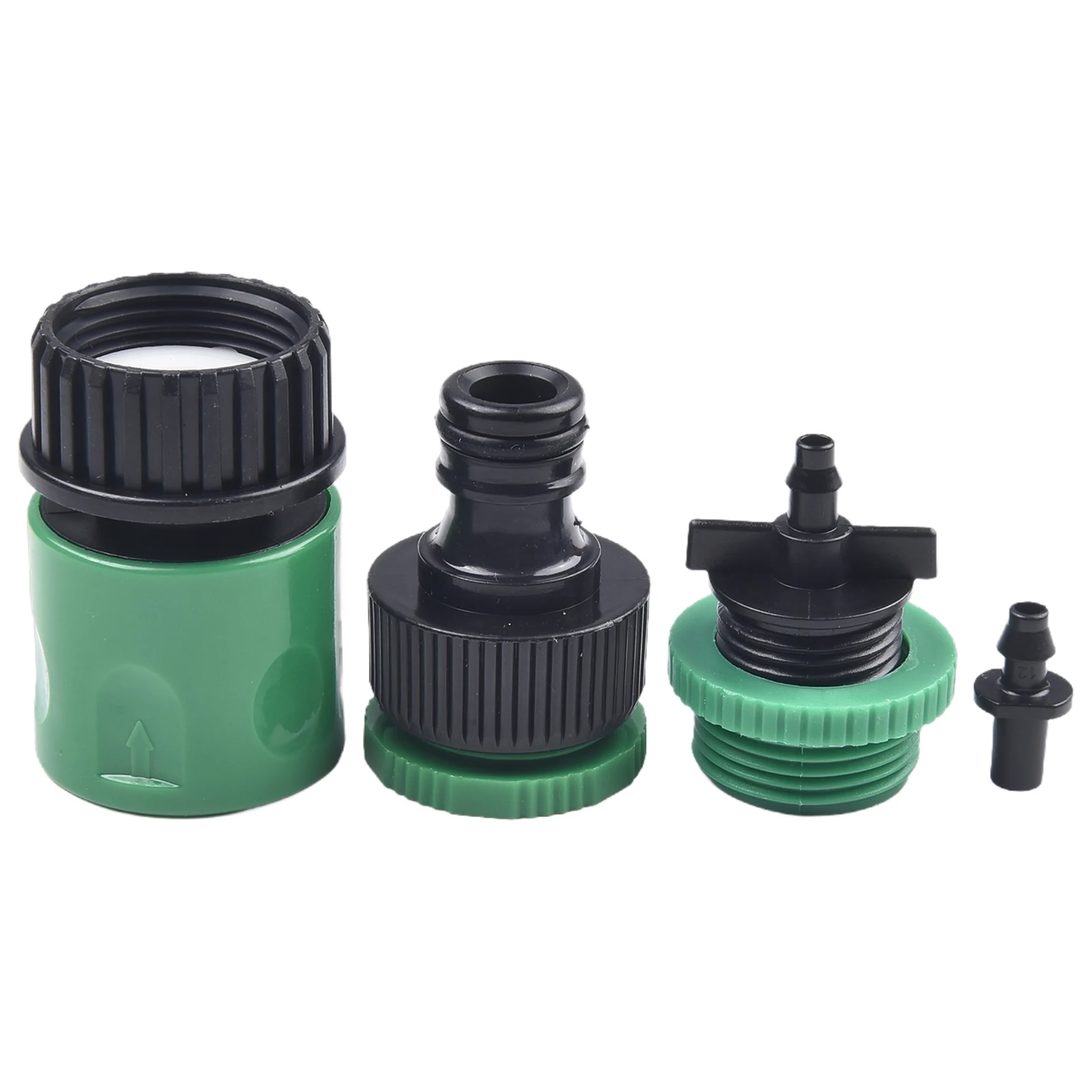 Kit de riego de conector rápido hembra para jardinería, dispositivo de riego automático para riego automático, 1 Juego