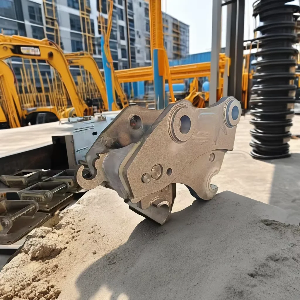 

New Construction Industries Quick Hitch Steel Component For Excavators For Quick Attach And Detach