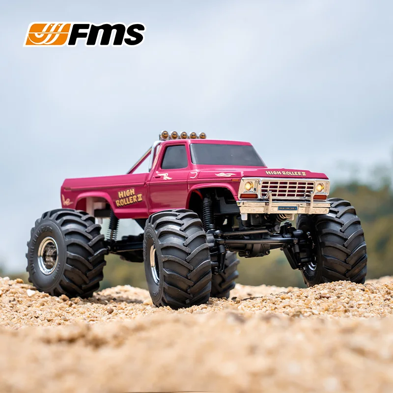 FMS FCX24 1/24 MAX SMASHER 2S Smasher RC Car simulation Pickup Truck Climbing Vehicle remote control 4wd Climbing Car Boy Gift