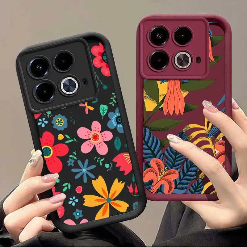 Note40 Colorful Rainforest Sky Eye Ladder Phone Case For Infinix Note 40Pro 30 30Pro 30VIP 12 12Pro Smart 8 7 6 Zero 30  Cover