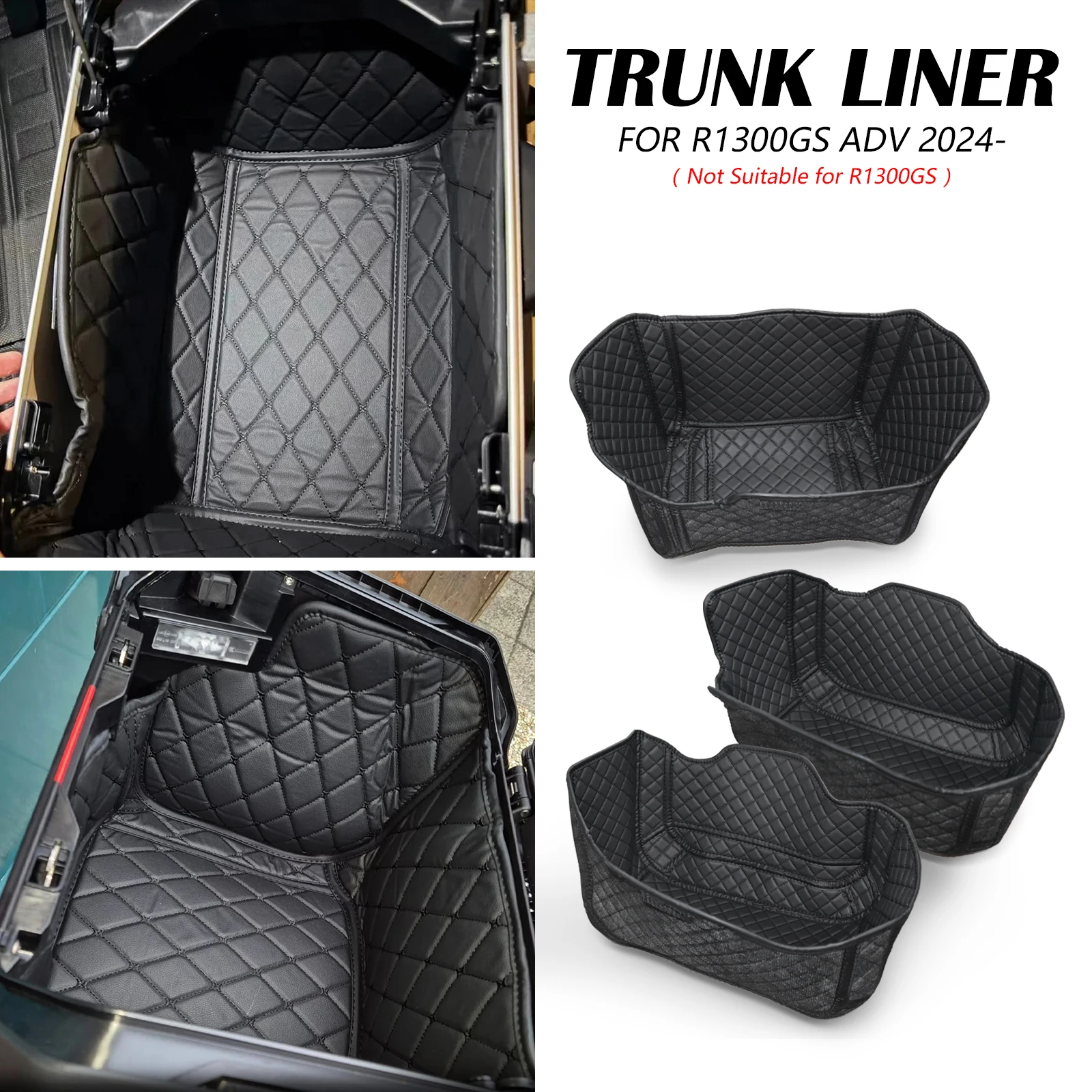 

Rear Luggage Top Box Side Case Inner Container Bag Cover R1300GS ADV Luggage Box Tail Box Inner Pad For R1300GS Adventure 2024-