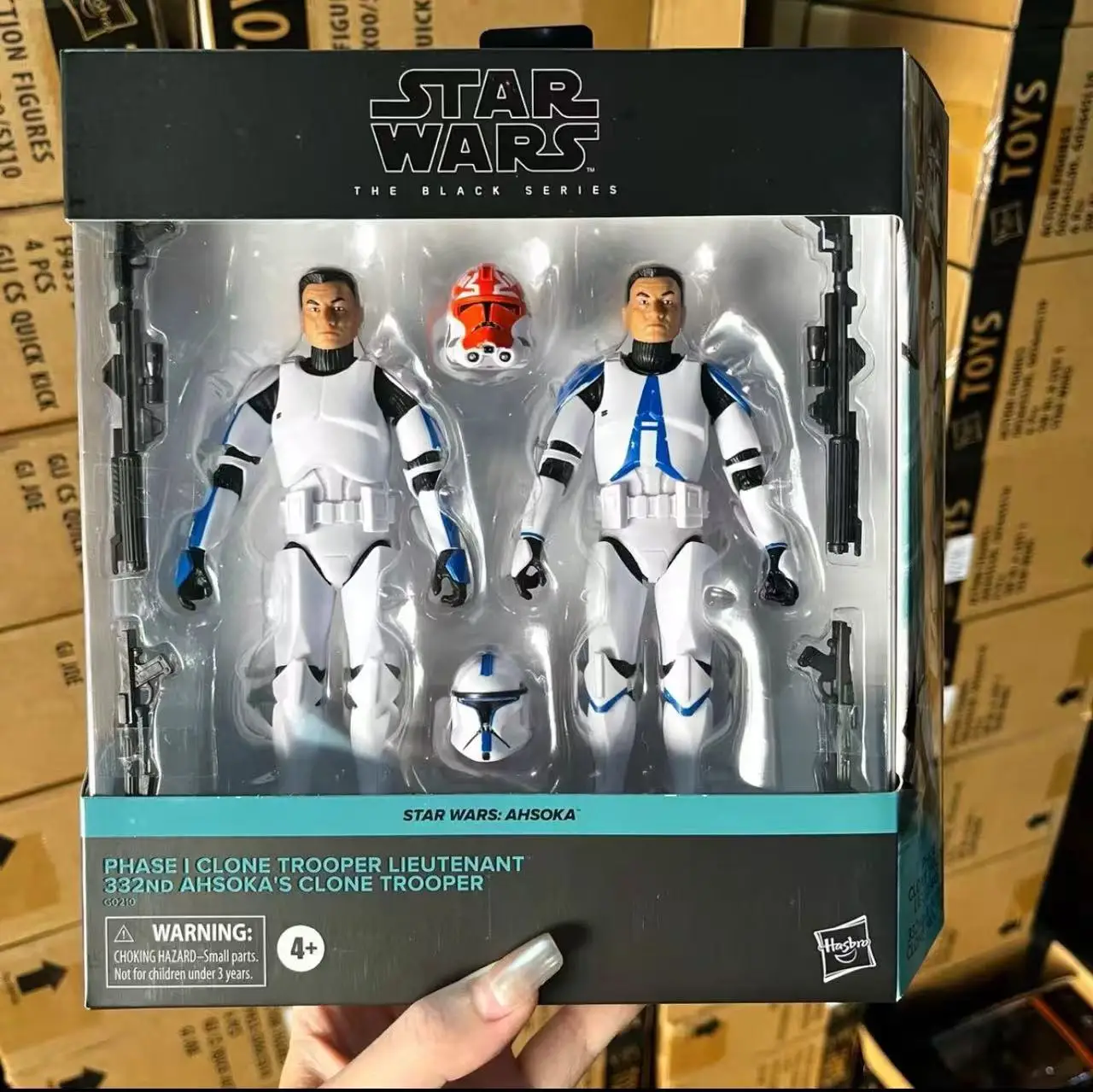 

Hasbro 1/12 Star Wars TARGET Limited 332 Battalion Level 1 Clone Soldier Lieutenant Double Set 6-inch Movable Doll