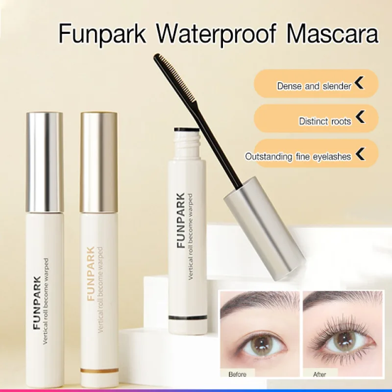 Mascara combing brush head eyelash primer waterproof anti-sweat non smudging slimming curling raincoat eyelash styling liquid