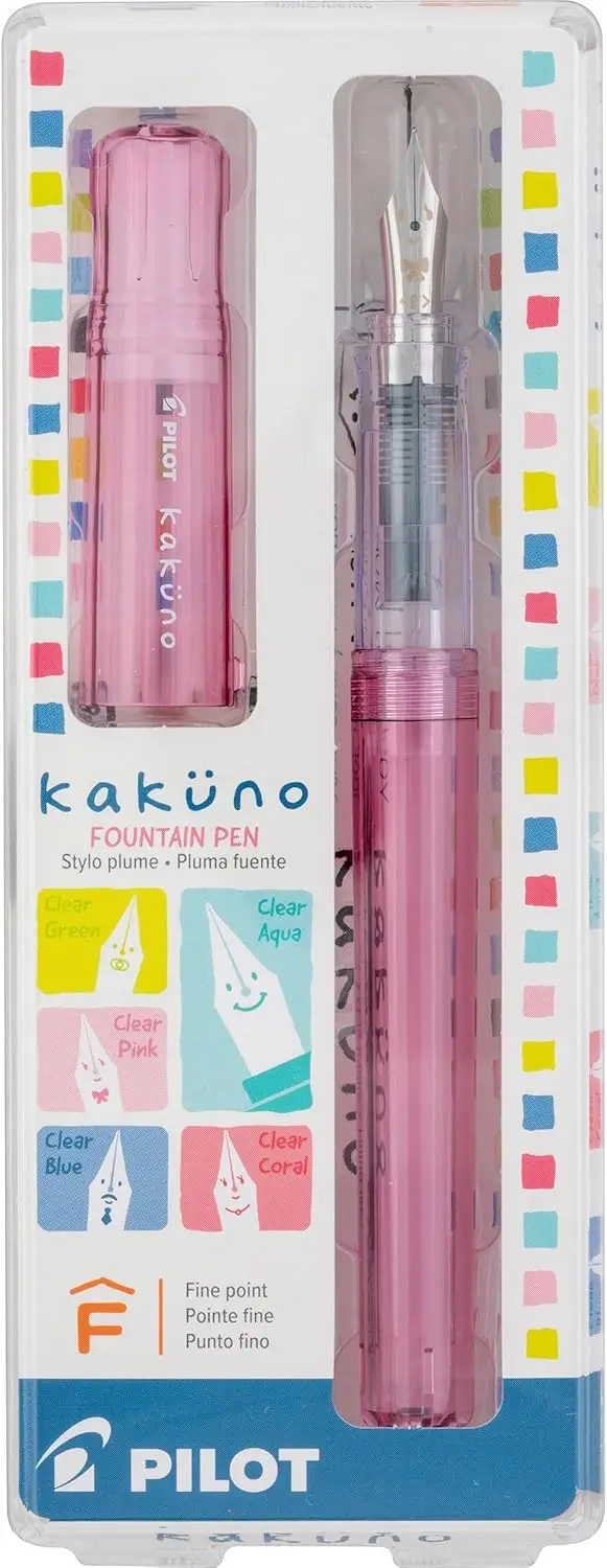 

Elegant Pink Fountain Pen with Fine Nib for Smooth Writing, Perfect Gift