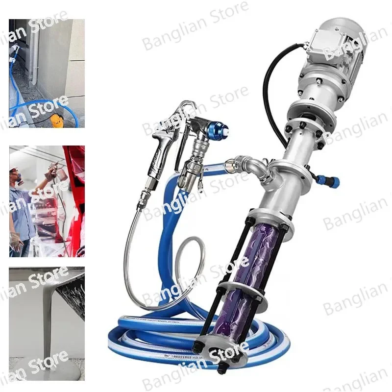 Intelligent  Paint Exterior Wall Sprayer Real Stone Paint Spraying Machine Brushed Motor Multifunctional Painting Tools