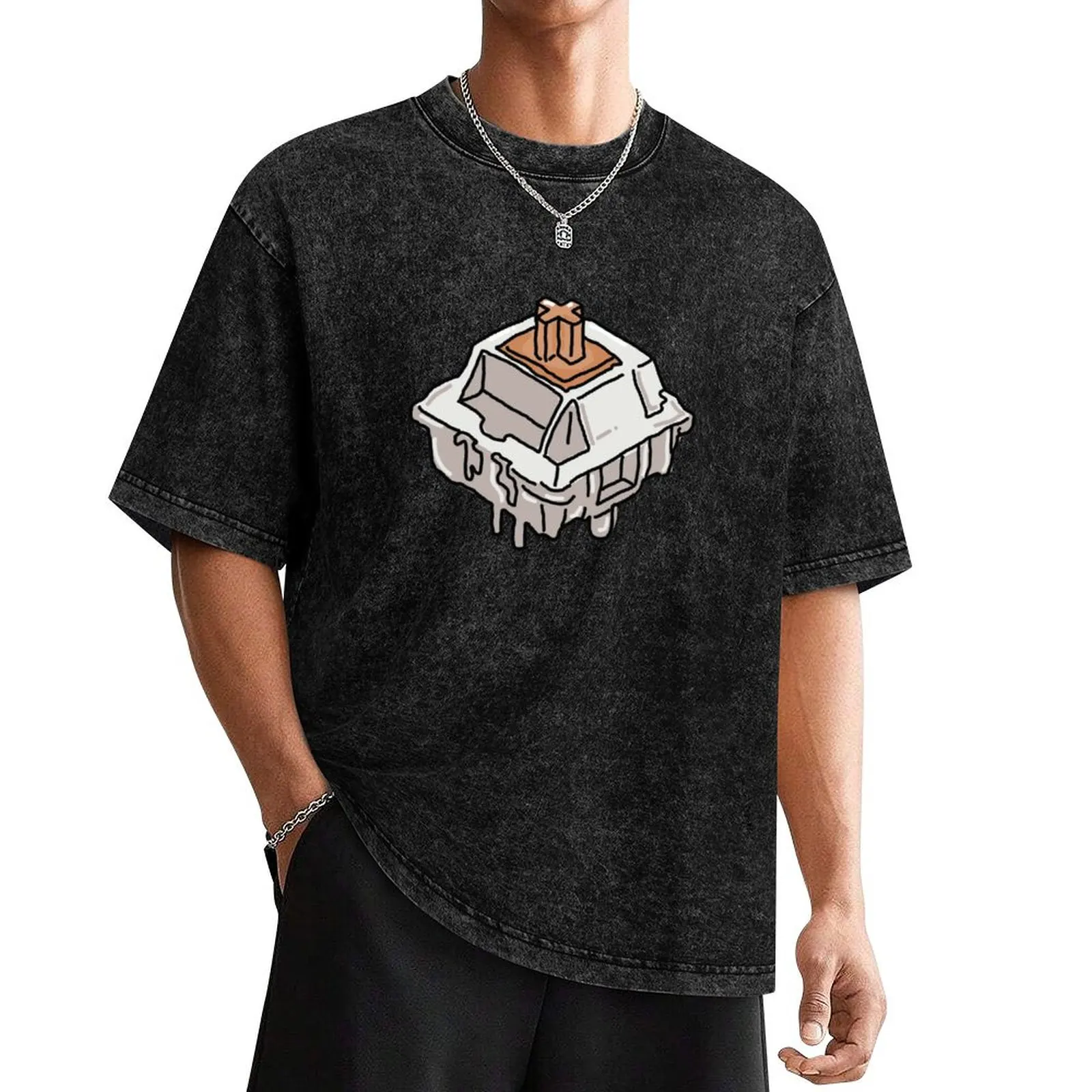 

Holy Panda Switch T-Shirt rapper graphic tees sweat slim fit t shirts for men