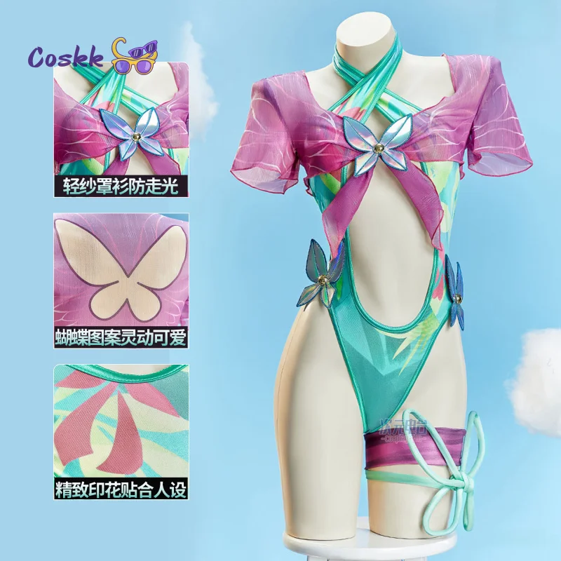 

Rivals‌ Game Psylocke‌Cosplay Costume Cos Game Uniform Sexy swimsuit Set Hallowen Carnival Party Play Role Women Clothes New