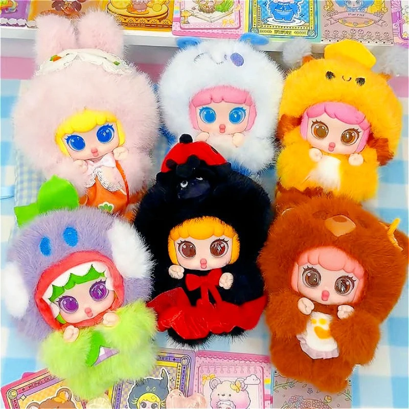 

Wong Dudu Forest Neighbor Story Series Blind Box Kawaii Vinyl Plush Doll Surprise Bag Mystery Anime Figures Toy Collectible Gift
