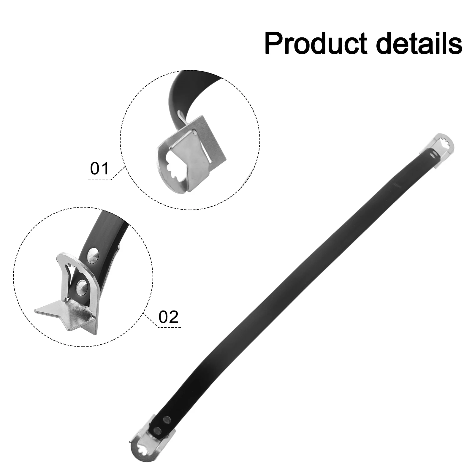 1 Pcs Car Battery Carrier Strap Heavy Duty Side Lift Strap 21