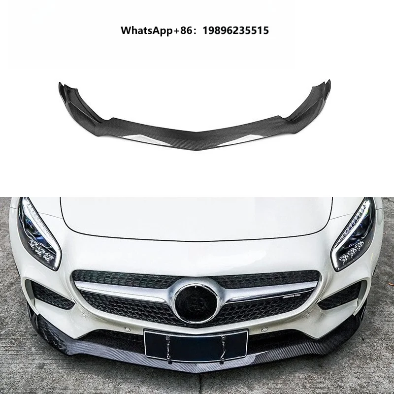 Carbon Fiber Body Kit Front Lip Spoiler Ver 2 GT GTS C190 2014-2016