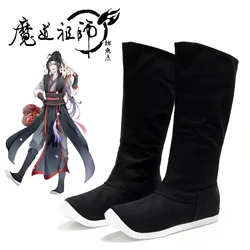 Anime Mo Dao Zu Shi Lan Wangji Wei Wuxian Cosplay Shoes Men Women Unisex Chinese Traditional Style Hanfu Retro Cloth Boots