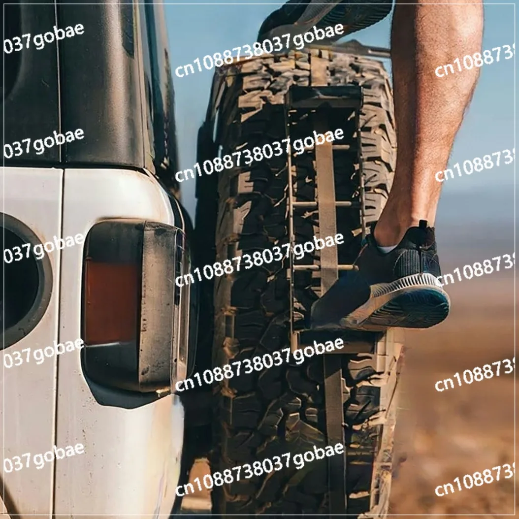 Off-road vehicle equipment Modified ladder Car spare tire step Tire pedal Climbing ladder