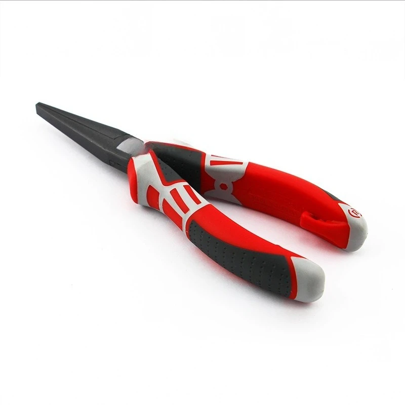 

Extended flat mouth pliers, long pliers with teeth, 6 inch flat pliers, extended flat mouth pliers.