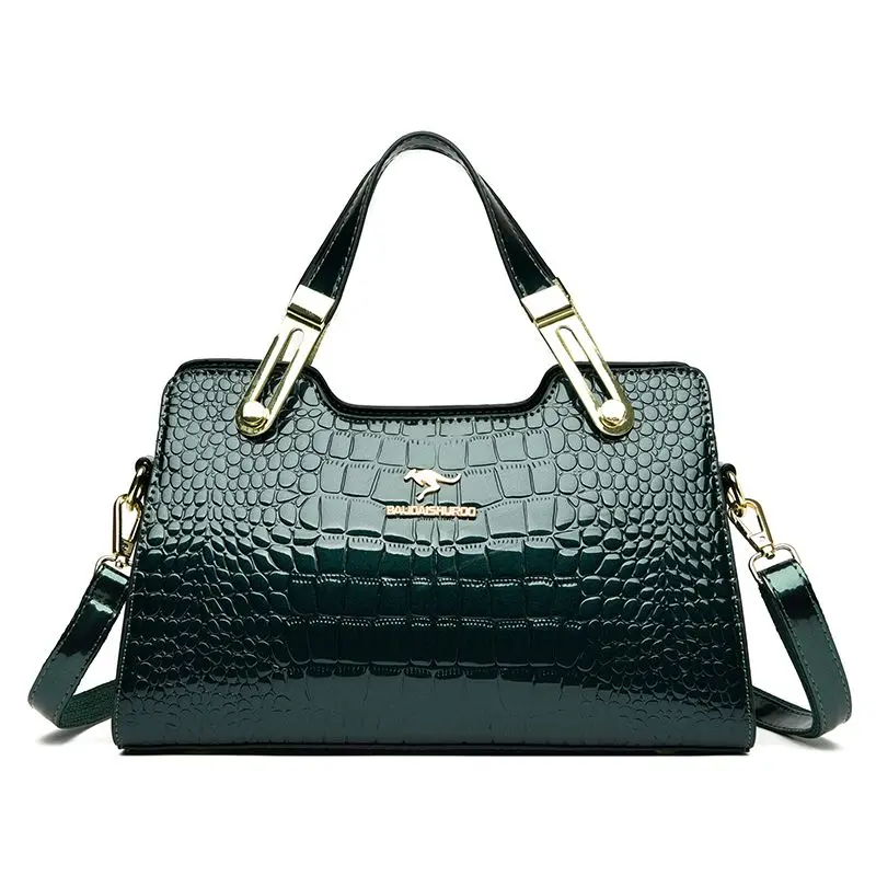 

2023 New Fashion Alligator Women Handbags European Designer Leather Ladies Shoulder Bags Female Girl Brand Luxury Crossbody Bag