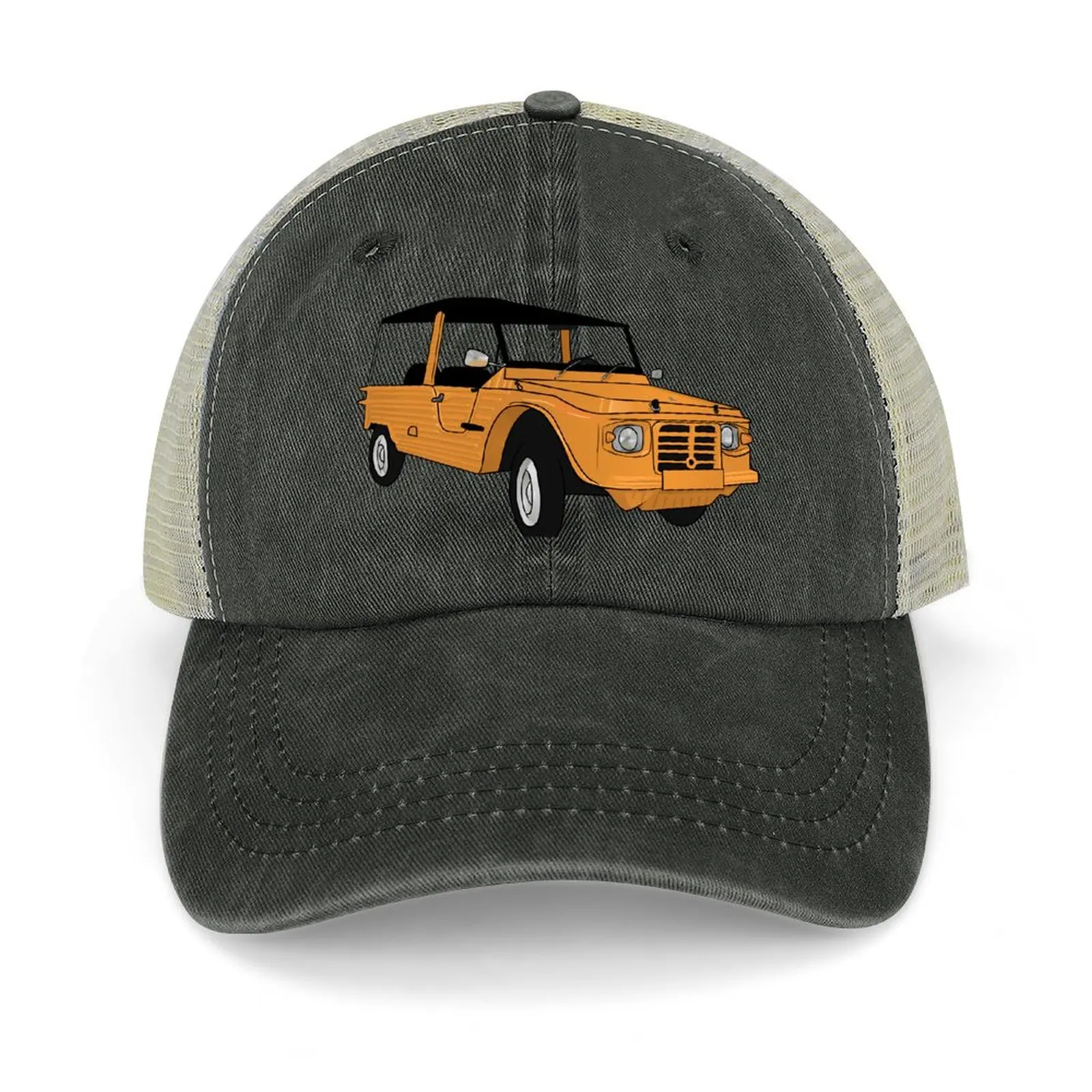 

orange méhari Baseball Cap Golf Cap birthday Fishing cap custom caps Men Women's