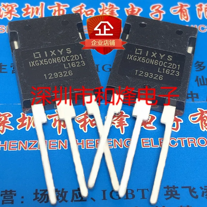 5PCS-10PCS IXGX50N60C2D1 TO-247 600V 75A ใหม่และต้นฉบับบนสต็อก