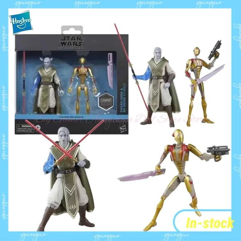 

【In-stock】Hasbro Gaming Greats Dagan Gera and BX Assault Droid Duo Set 6-Inch Action Figure Model Toy Gift