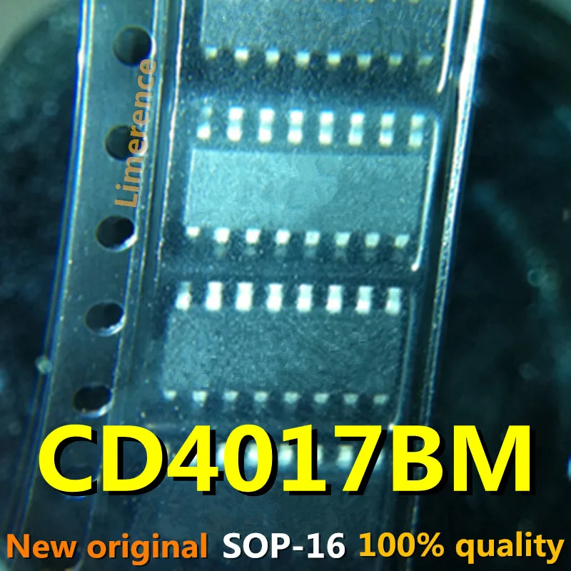 20PCS CD4017BM SOP16 CD4017B CD4017 4017 SOP-16 SMD New and Original IC Chipset